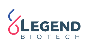 Legend Biotech logo displayed as a testimonial partner for the Rational Drug Design Europe Summit.