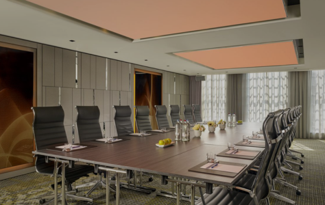 Conference room at Park Plaza Victoria Amsterdam, venue for the Rational Drug Design Europe Summit in Amsterdam, Netherlands